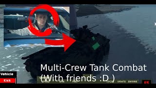 MultiCrew Tank CombatRoblox  EpicFunny moments [upl. by Rolland]