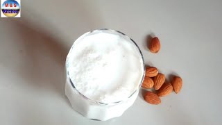 বাদামের মিল্কশেক  Almond Milkshake  how to make almond milkshake  iftar [upl. by Leirad]