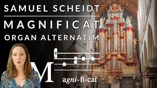 🎵 Scheidt  Magnificat  PLAINSONG sung in Organ Alternatim [upl. by Anavi]