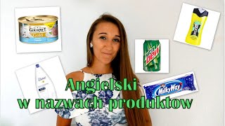 Angielski w nazwach znanych produktów  ile z nich znasz   gość specjalny  Dreamy English [upl. by Penny]