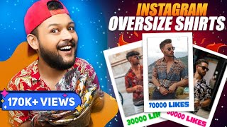 Best Budget Stylish OverSize Shirts For Men 🔥 Powerlook Printed Shirt Review 2023  One Chance [upl. by Meda]