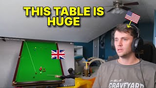 American reacts to Ronnie OSullivan 147 break Snooker [upl. by Eiramenna]