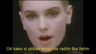 Sinead OConnor  Nothing Compares 2 U srpski prevod [upl. by Hickie824]