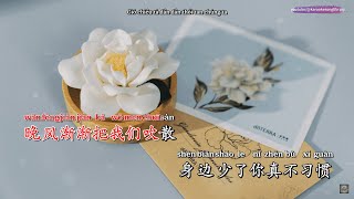 KARAOKE CỎ DẠI VÀ HOA DÀNH DÀNH  Lâm Tam Thất  TONE NỮ 野草与栀子花  林三七  女声 [upl. by Leone]