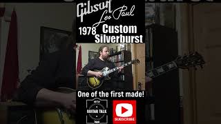 1978 Gibson Les Paul Silverburst One of the first madegibsonguitars gibsonlespaul lespaul [upl. by Adeuga]