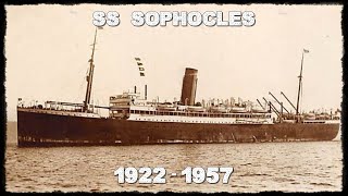 SS Sophocles  SS Tamaroa 1922  1957 [upl. by Asiled]