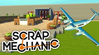 BUDOWA LOTNISKA  SCRAP MECHANIC 4  GILATHISS amp HADESIAK [upl. by Odnalref280]