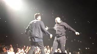 Weeknd Brings out Drake in Toronto HD May 27 2017 [upl. by Elicul737]