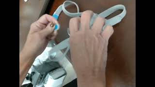 Full vid here how to hook up the Resmed head harness Please Subscribe 🙏 [upl. by Llenreb423]