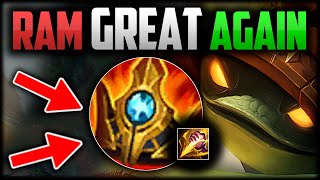 RAMMUS JUNGLE THE OKAY WAY  How to Play Rammus amp Carry Season 14  League of Legends [upl. by Nwahsor]