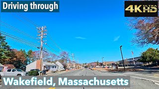 Driving through Wakefield Massachusetts  November 8th 2024 [upl. by Jana]