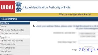 Check your Aadhaar Card Status Online [upl. by Musihc]