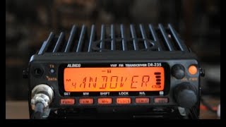 Alinco DR235T 220 Mhz transceiver unboxing [upl. by Bell522]