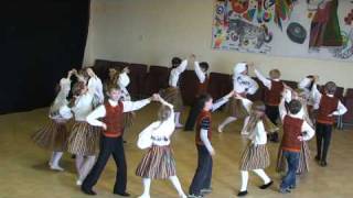 Estonian Dance Labajala valss by Kuristiku Gymnaasium II class [upl. by Nylsaj613]