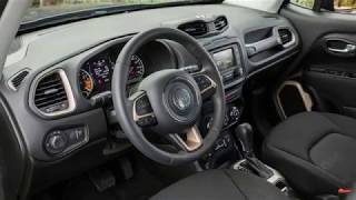 2017 JEEP RENEGADE SPORT INTERIOR [upl. by Esinwahs]