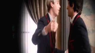 Jeff and Nick Warblers on Glee  Boys Boys Boys [upl. by Crowns136]