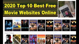 Best Free Movie Websites Online for 2020 2020 [upl. by Ellenoj]