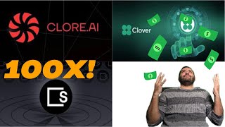 CloreAI Clover Finance and SKALE Your Next 100x Gems [upl. by Wetzel886]