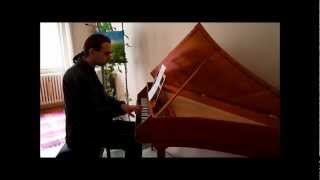 Schoenberg Klavierstück op 19 No 2 Langsame Viertel John Moraitis spinet [upl. by Erbes]