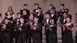 《A Chloris》 Reynaldo Hahn （1874 1947） Arr：Jonathan Wikeley 钢琴伴奏：焦敏琦 合唱：中央音乐学院音乐教育学院高年级合 [upl. by Gimpel]