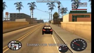 GTA SAGasoline amp Speedometer tutorial mod playing INGAME [upl. by Macomber]