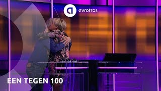 Rob wint € 111182  Eén tegen 100 [upl. by Vonnie]