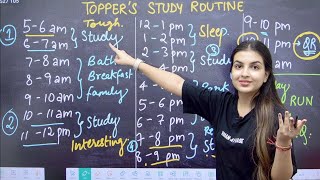 My Class 12 study routine as a topper 🔥 I scored 98 in Board exams MUST WATCH 💯 Secret tips 🤫 [upl. by Aikenahs]