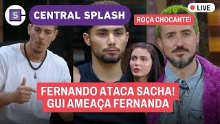 Fernando PASSA DOS LIMITES com Sacha e CONFRONTA Gui Vanessa IRRITA peões Roça da Fazenda AO VIVO [upl. by Ahseekat]