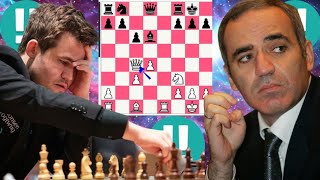 Epic chess game 504 Garry Kasparov vs Magnus Carlsen [upl. by Cristie]