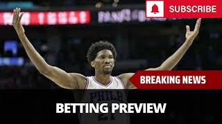 Nets vs 76ers NBA Betting Preview 112224 [upl. by Nerret366]