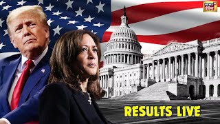 2024 US Election Results Live Updates Trump takes early lead in swing states Kamala falls behind [upl. by Notnilk]