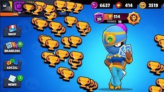 IRIS TARA  NEW SKIN 500 Trophies  BrawlStars [upl. by Milena]