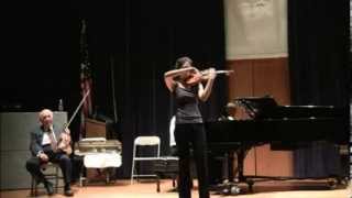 NaYoung plays Faust Fantasy in Joseph Silverstein Masterclass [upl. by Hervey]