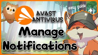 How to Stop Avast Antivirus Notifications  Guide Glimpse [upl. by Irreg]