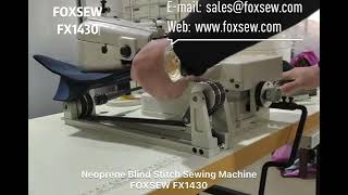 Neoprene Blind Stitch Sewing Machine [upl. by Nahama]