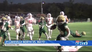 The Mayo Spartans hosted a tough Lakeville North Panthers team for Homecoming [upl. by Llerrat]