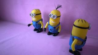 Talking amp Dancing Minions Despicable Me [upl. by Oberstone484]