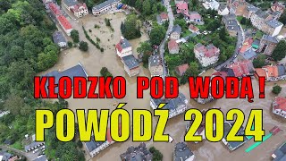 Kłodzko pod wodą Zalane osiedle Malczewskiego Nie ma wjazdu do miasta [upl. by Yursa]