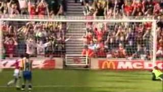 Top 10 Dennis Bergkamp Goals [upl. by Sisely960]