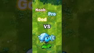 PVZ Fusion Ice Pea vs Noob vs Pro vs God Zombie pvz plantsvszombies shorts [upl. by Blackington42]