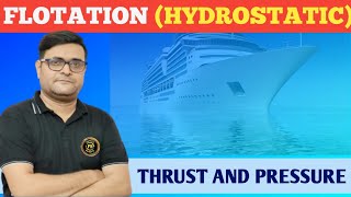 Flotation  Hydrostatic  Thrust and Pressure  Physics [upl. by Acinnad540]