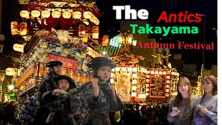 Beautiful Takayama the Antics Aunumn Festival April 15 2024 [upl. by Catlee131]