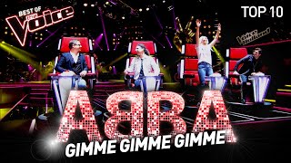 The best ABBA covers on The Voice  Top 10 [upl. by Talmud460]