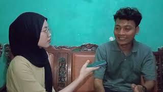 02Fitria Rossa Dwi Novianty wawancara dengan Agil Kris Mahmud Karyawan Swasta [upl. by Acired]