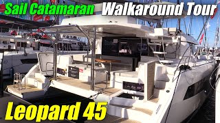 2022 Leopard 45  Stylish Sail Catamaran [upl. by Straus]