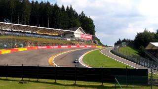 F1 Belgium 2015  GP2  Flat out through Eau Rouge [upl. by Nnyrb680]