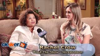 Rachel Crow Interview on Set of quotFred The Showquot  Class Election [upl. by Sarid]