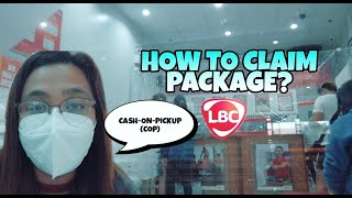 HOW TO CLAIM PACKAGE  LBC  CASH ON PICKUP COP [upl. by Fremont98]