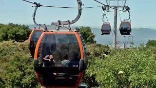 Oakland Zoo Opens New Aerial Gondola System [upl. by Orecul]