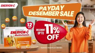 ENERVONC  Payday Desember Sale [upl. by Kahcztiy]